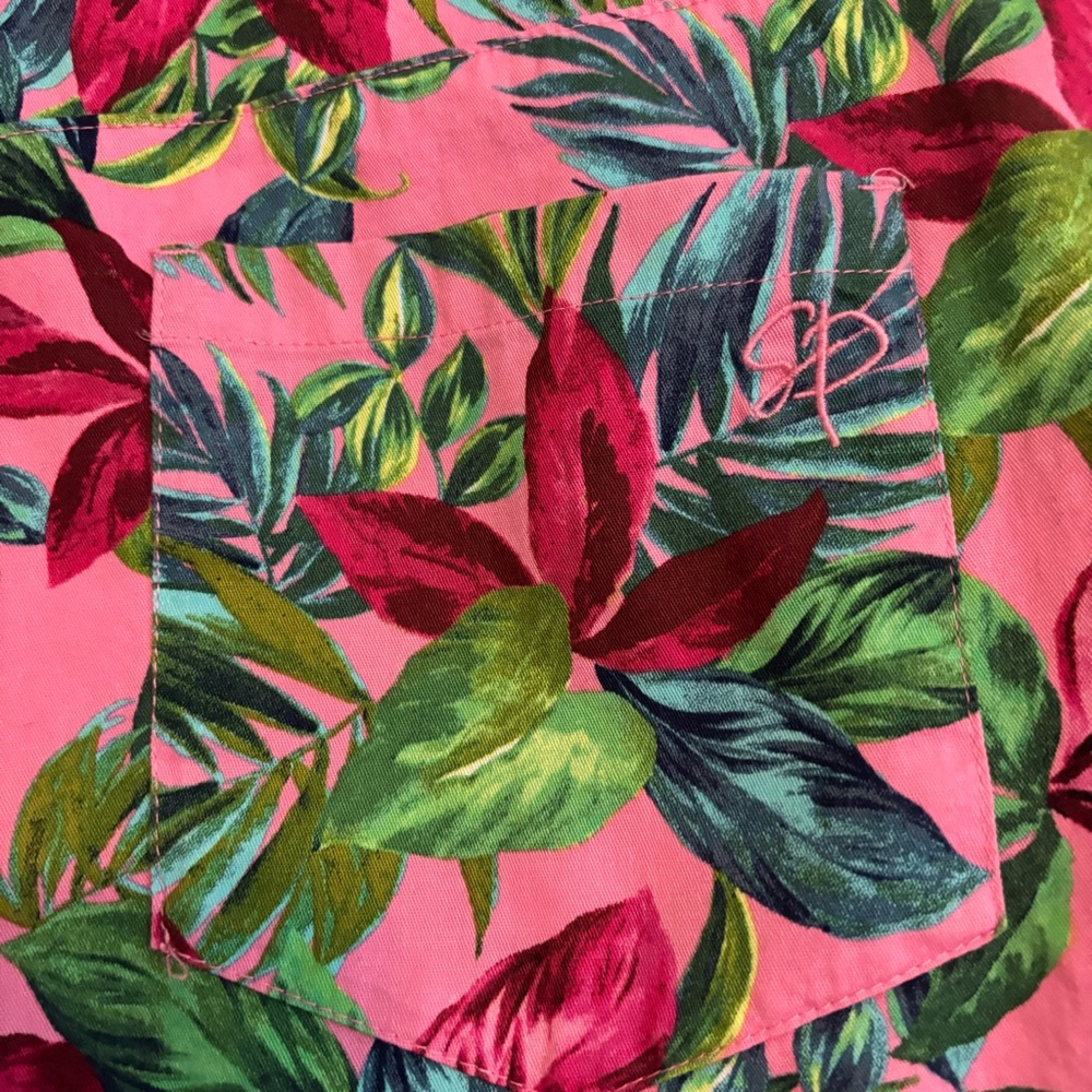❤️2/$15 or 3/$21❤️Stella Parker Tropical Leaf Print Shorts, Size 6 - Picture 6 of 9